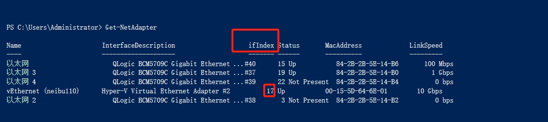 win2016、win10 共享公网网络给使用内部交换机的虚拟机的方法