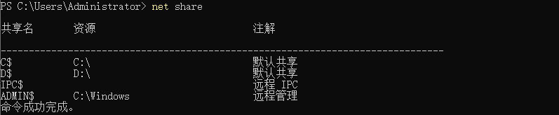 win2022 取消默认共享